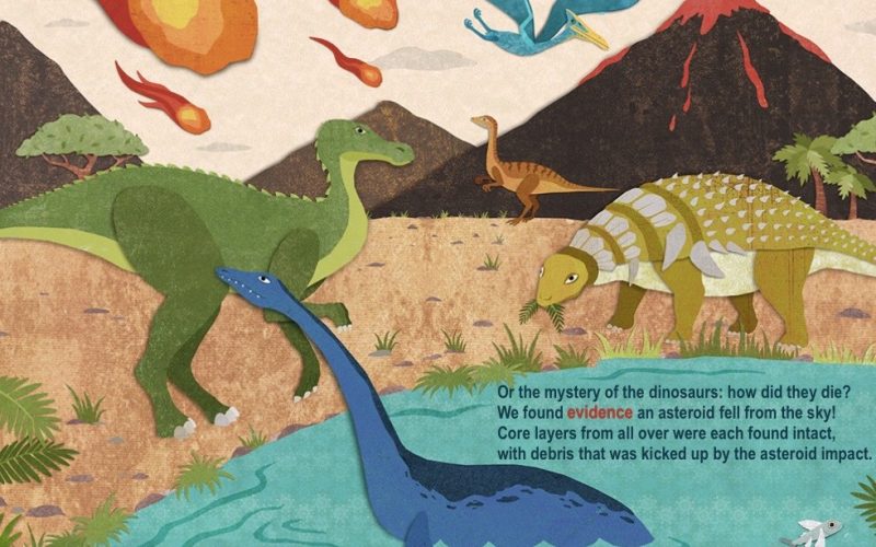 How does ocean drilling help us learn about dinosaurs?